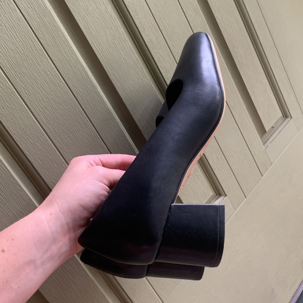 Clarks Square Toe Block Heels (Cushioned) - image 2